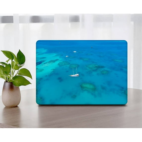 KSK KAISHEK Plastic Hard Shell Case for 2020 - 2019 Release MacBook Pro 16" Touch ID Model: A2141 Blue series A 0028