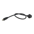 thumbnail image 2 of E16 Panel Mount Socket Waterproof Ip67 Data Adapter Male Straight Extensioncable 0.5Meter, 2 of 7