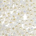thumbnail image 2 of Miyuki Round Rocaille Seed Bead 11/0 Silver Lined White Opal, 2 of 2