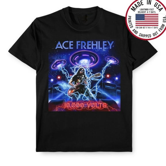 New Rare ACE FREHLEY shirt Gift For Fans Men S-5XL Tee 1HN543