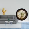 thumbnail image 2 of Figura decorativa de resina con forma de pollo, estatua de animal, marco de fotos redondo de estilo europeo retro, ideal para regalar o decorar el, 2 of 8