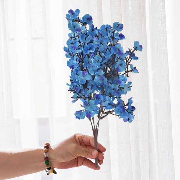 Flores artificiales | Flores falsas y tallos florales artificiales para la decoración del hogar | Flores de plástico para arreglos florales, centros de mesa y decoración de mesas