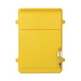 thumbnail image 3 of Elodie Wall Hanging Mailbox Hollow Backplate Drop Box for Envelopes Newspapers Home yellow, 3 of 7