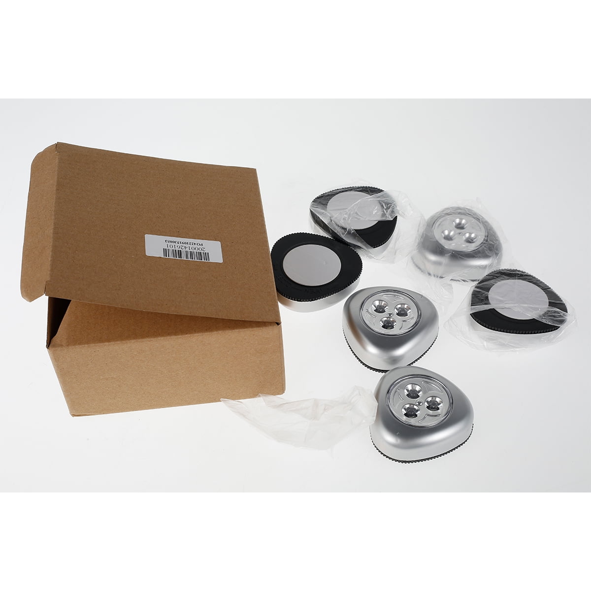 HOTBEST 6pcs LED Touch Lights Battery Powered Wireless Touch Light