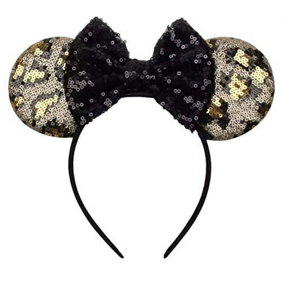 CLGIFT Leopard Minnie Ears, Animal Kingdom Ears, Lion King Minnie (Cheetah)