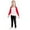 Black, variant on Girls Woolen Trousers for Spring and Autumn Seasons Cozy Solid Color Bottoms Everyday Casual Wear Comfortable Soft Fabric Durable Stitching Fit White 3-4 Years