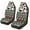 Aztec Cow Print, variant on XYZCANDO Camo Forest Car Seat Covers Front Seats Nonslip Deer Auto Interior Accessories 2 Pcs Set Stretch Polyester Fabric Cover Automobile Front Seat Covers for Cars SUV Sedans