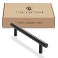 thumbnail image 6 of Cauldham 25 Pack Kitchen Cabinet Round Pulls Handles (5" Hole Centers) -  Drawer/Door Hardware - Style M272 - Matte Black, 6 of 7