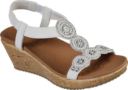 women's skechers wedge heels