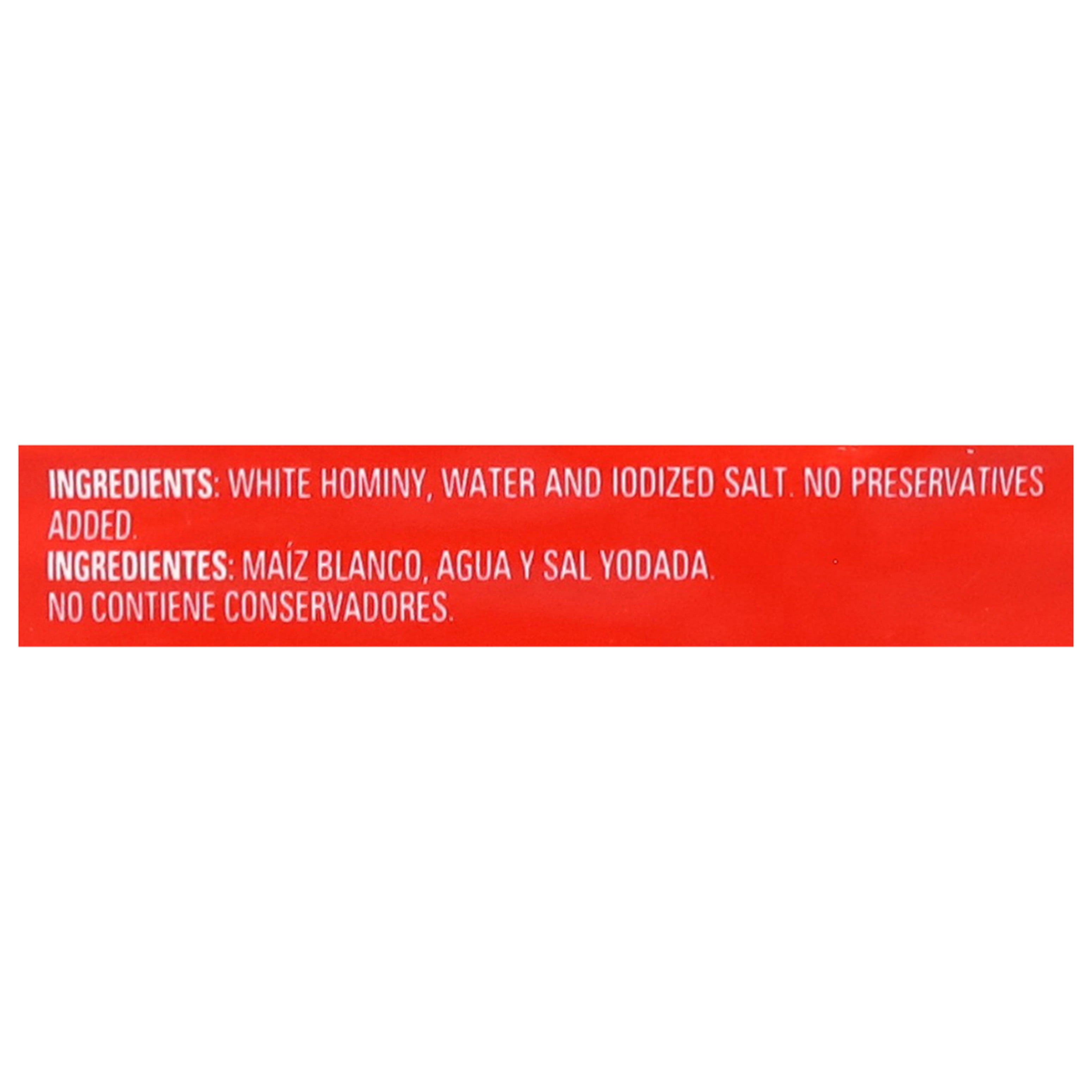 (3 pack) El Mexicano Maiz Blanco, Mexican Style White Hominy, 6 lb Can