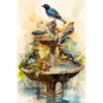 thumbnail image 1 of 5D DIY Con Taladro Pájaros Jugando en Una Primavera 40x60cm, 1 of 9