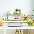 thumbnail image 2 of LEEYNEER Classic Enamel Baking Pan Rectangular Roasting Pan Vintage Serving Tray Cake Sheet Pancake Dish For Kitchen Baking And Serving, 2 of 10