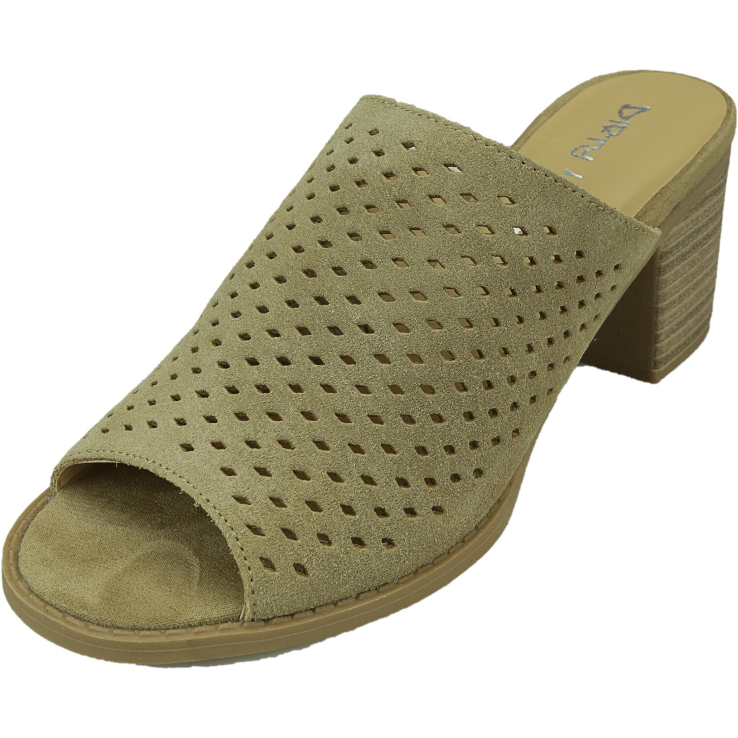 Dirty Laundry Women's Take All Suede Camel Heel - 7.5M
