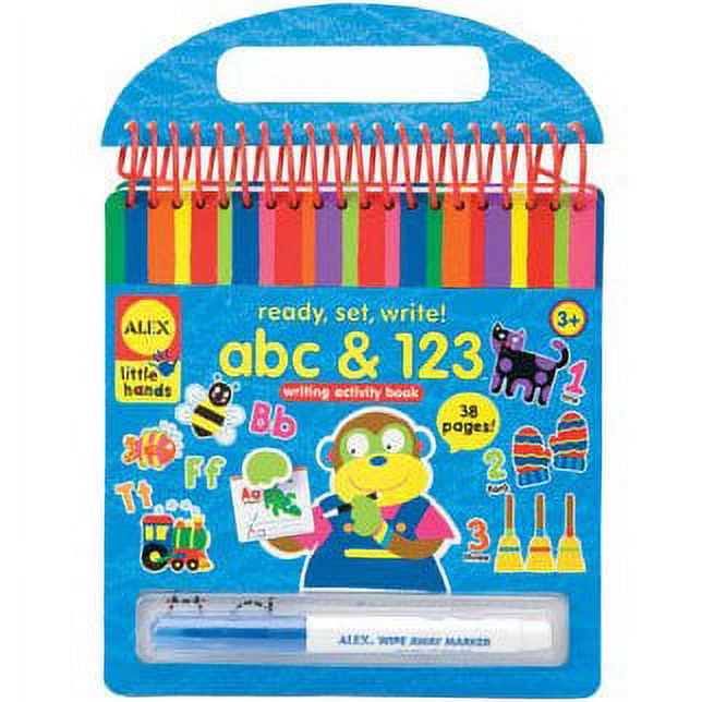 ALEX Toys Little Hands Ready Set Write and Wipe ABC and 123 Walmart