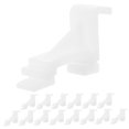 thumbnail image 6 of FRCOLOR 15 Pcs Accessory Fridge Shelf 4.50X2.60X1.20CM White, 6 of 8