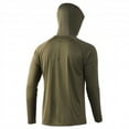 thumbnail image 2 of HUK Vented Pursuit Hoodie Moss, 3XLarge, 2 of 7