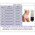 thumbnail image 4 of Gibobby Ropa interior termica Cómodas bragas a de de cintura alta en forma de V para mujer(Negro， L), 4 of 4