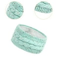 thumbnail image 6 of Milageto Knitted Headband Ear Warmer Headwrap Hair Accessories for Adults Girls Women Light Green, 6 of 8