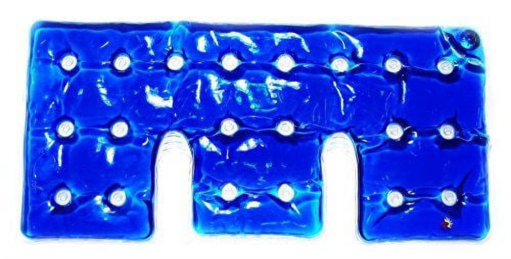 The Ultimate Reusable Heat Pad for Shoulder and Back, Hot/Cold Pack. Instant Heat Relief! (Blue)