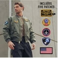 thumbnail image 6 of Rothco MA-1 Flight Jacket with Patches, 6 of 6