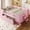 Pink, variant on Harper & Bright Designs Full Size Platform Bed with Guardrail and Storage Drawers, Wood Platform Bed Frame with Two-Step Ladder for Boys Girls, Pink
