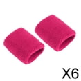 thumbnail image 1 of Colaxi 5-6pack Sport Basketball Badminton Unisexe Bracelets rose Rouge 6 Pièces, 1 of 8