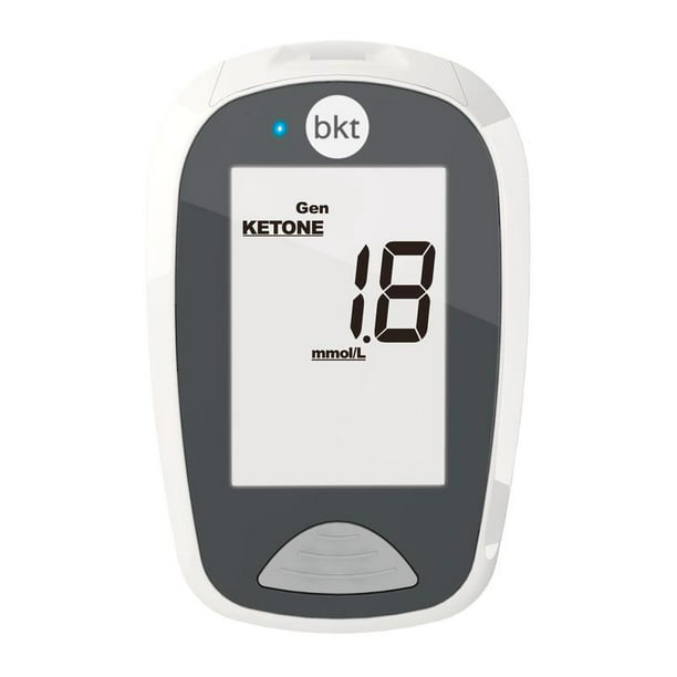 Helder op gemeenschap vlees Best Ketone Test Dual Blood Ketone and Blood Glucose Test Meter | Complete  Value Kit - Walmart.com