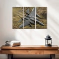thumbnail image 2 of Elephant Stock Military Aircraft In Flight Wall Art - Horizontal Multi Panel Canvas - Living Room Wall Decor - Military Multi Panel - Gray And Brown Decor - 23" x 14", 2 of 4