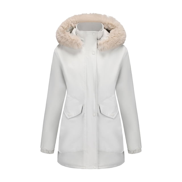 Chaquetas y abrigos casuales con capucha de manga larga para mujer, parka de bolsillo de color liso, impermeable y resistente al viento, para exteriores, chaqueta con capucha de manga larga, parte sup