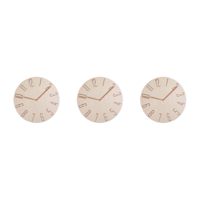 Advancent 12'' Wall Clock Quartz Round Wall Silent Operated Clock Clock Battery Wall Type1