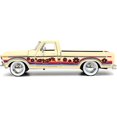 thumbnail image 3 of Compatible con Ford F-150 1979, Camioneta Crema, I Love 70's 1/24 Modelo de Coche Fundido a Presión de Jada 31609, 3 of 5