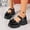 #0168-Black, variant on Xucatan Women's Platform Mary Jane Loafers, Bow Embellished Chunky Sole High Heels with Adjustable Buckle Strap, Faux Leather Preppy Style Shoes, Versatile Spring Summer Casual Gift