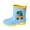 Blue, variant on NOKIO Rainproof Footwear For Children, Girls' Waterproof Ankle Boots, Boys' Waterp-roof Wellies Kids Cartoon Dinosaur Printed Rain Shoes Shoes Outdoor Slip Boots Non Slip Rain PVC Children's Shoes