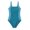 Mint Green, variant on lnmuld Girls Rash Guard Swimsuit for Beach, Pool & Sun Size:13-14 Years