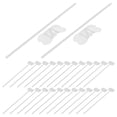 thumbnail image 4 of Shisuyan 30 Sets Balloon Clips and Sticks Transparent Balloon Holder Clips for Wedding Baby Shower and Party Decorations Graduations, 4 of 8