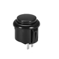 thumbnail image 4 of Interruptor de botón pulsador momentáneo redondo de 23 mm para juegos de arcade, negro, 6 piezas, 4 of 5
