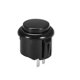 thumbnail image 4 of Interruptor de botón pulsador momentáneo redondo de 23 mm para juegos de arcade, negro, 6 piezas, 4 of 5