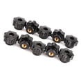 thumbnail image 4 of Nuts Knob Grip, 10Pcs Brass Core Knob Clamping Handle  For Industrial Accessories For Machine Tool CM8x32through-hole, 4 of 8