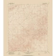 thumbnail image 3 of USGS 12x13 Black Modern Framed Museum Art Print Titled - E C P Peak Arizona Quad - USGS 1967, 3 of 5