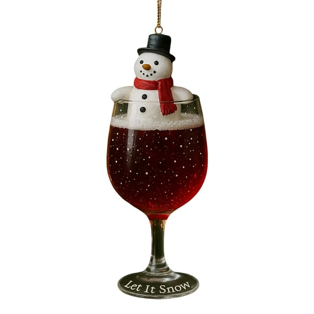 2D Bottle Champagne Bottle Hanging Decoration for Home Party