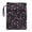 Pale Purple Flowers, variant on HELLHERO Highland Cattle Cherry Blossom Polyester Fabric Book Sleeve Cover for Mother - Gift Bag for Bible or Book Pocket, 8.66 x 11.42