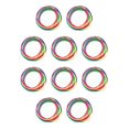 thumbnail image 3 of Bewildely Kids Rainbow Color Fumble Threads Colorful Developmental Rope String Ropes Gaming Educational Home Birthday Accessories Como se muestra 10piezas Bewildely CBP503021, 3 of 5