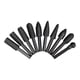 thumbnail image 3 of Juego de brocas para fresadora con brocas giratorias para carpintería, juego de escofinas giratorias con relieve para 10 piezas, 3 of 9