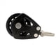 thumbnail image 5 of 8X Bloque de Polea de Carga Alta, Grillete Giratorio de Polea Simple de Cabeza Universal, Bloque de Cojinete Liso para Velero, Accesorios para Corredor de Cuerda, 5 of 5