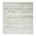 thumbnail image 2 of SAFAVIEH Berber Fringe Vinal Aztec Shag Area Rug, Sage/Ivory, 3' x 3' Square, 2 of 11