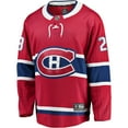 thumbnail image 2 of Men's Fanatics Christian Dvorak Red Montreal Canadiens Home Breakaway Player Jersey, 2 of 3