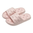 thumbnail image 2 of YYUIJK Unisex Cloud Slides for Women Men Cushion Recovery Pillow Sandals, Memory Foam House Shower Slippers for Woman, Non-Slip Comfort Quick Drying Pink 5.5, 2 of 4