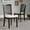 Black, variant on iNSPIRE Q Farmhouse Transitional Antique Grey Finish Linen Dining Chair, Beige (Set of 2)