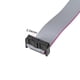 thumbnail image 3 of Cable plano de cinta IDC con conector FC/FC tipo A, 16 pines, paso de 2.54mm, longitud de 50cm, 3 of 5