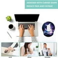 thumbnail image 5 of Mouse Pad with Wrist Rest, Ergonomic Gaming Desktop Mouse Pad Wrist Rest, Comfortable Mousepad for Computer, Laptop, Office, and Home, Non- Base, Waterproof Surface, 5 of 7